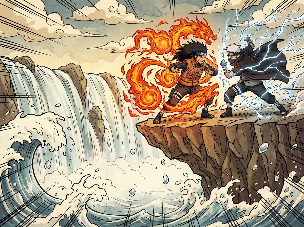 香蕉视频动漫-火与雷的对决