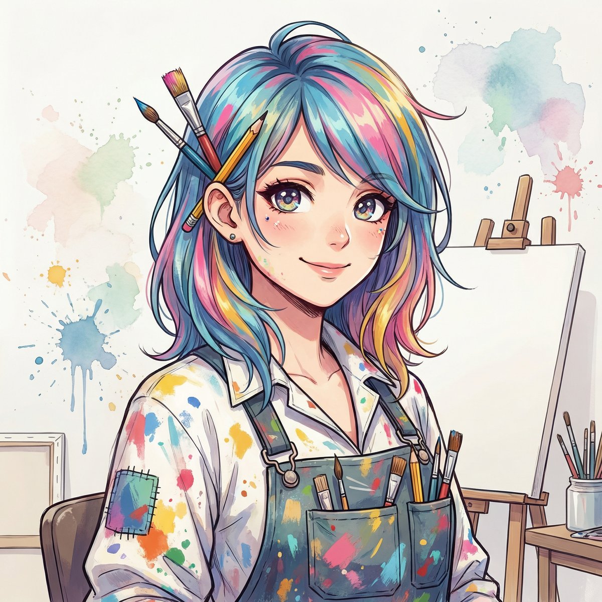 香蕉视频动漫原画师林彩绘